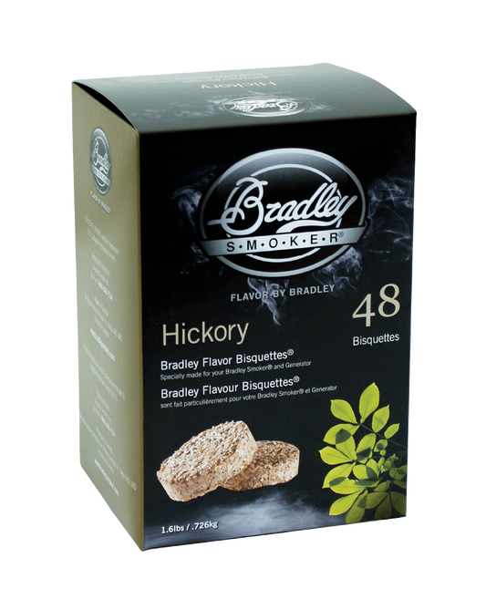 Bisquettes d'hickory pour les fumeurs Bradley