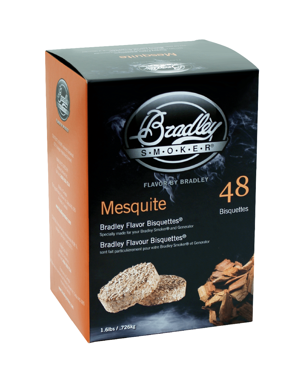 Bisquettes Mesquite pour les fumeurs Bradley