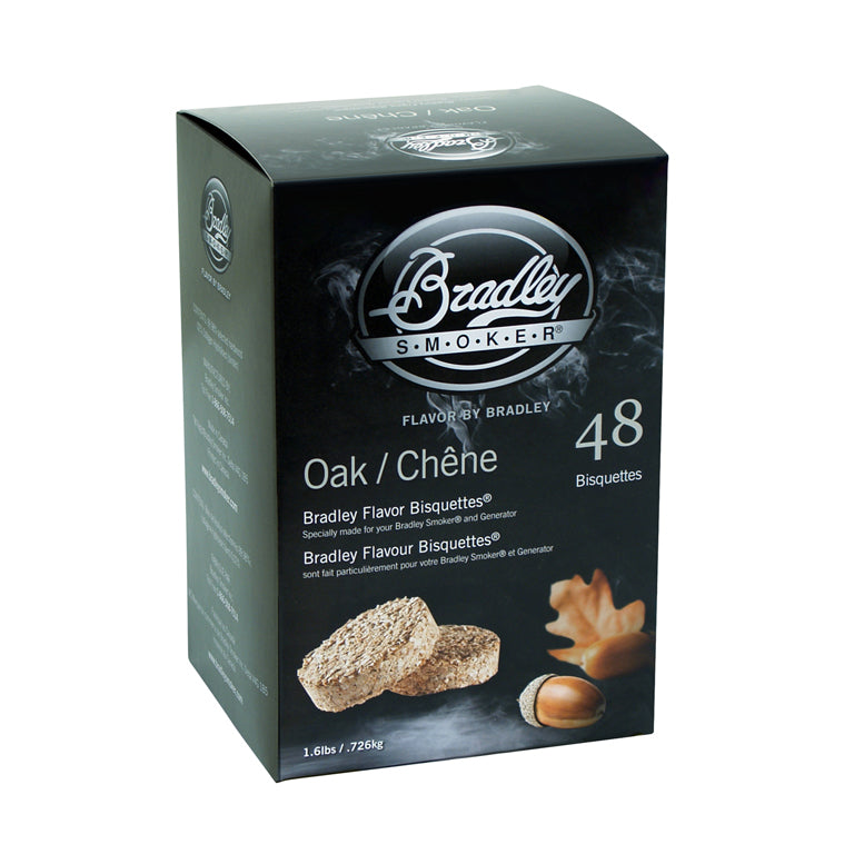 Bisquettes de chêne pour les fumeurs Bradley