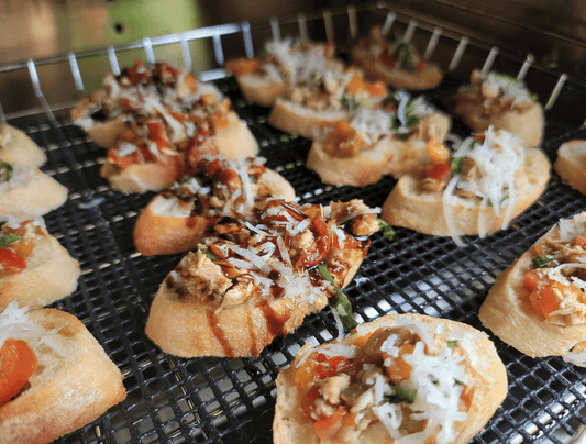 Smoked Chicken Bruschetta