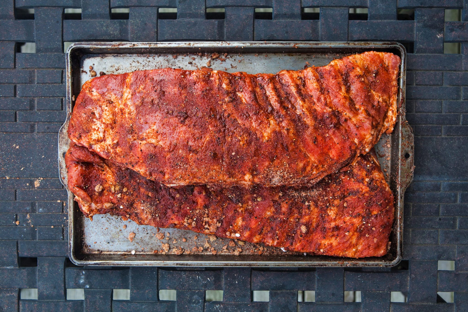 Rubbed Ribs West Coast Style