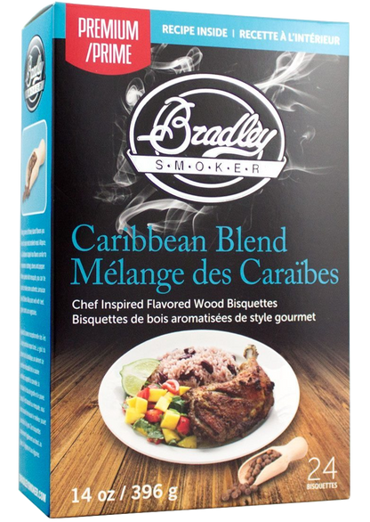 Bisquettes au mélange caribéen pour Bradley Smoker