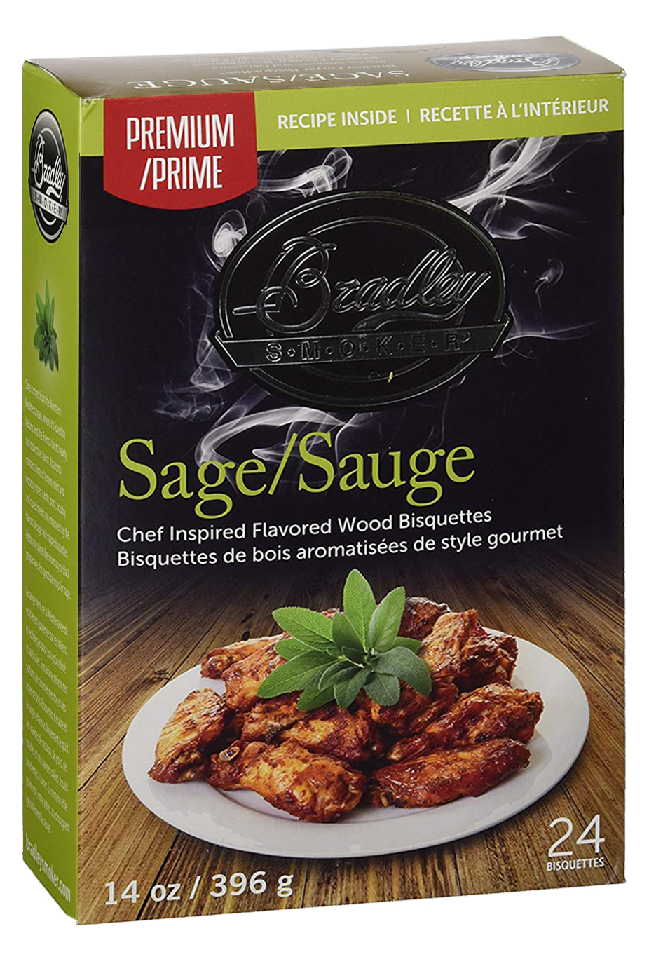 Bisquettes de sauge pour les fumeurs Bradley